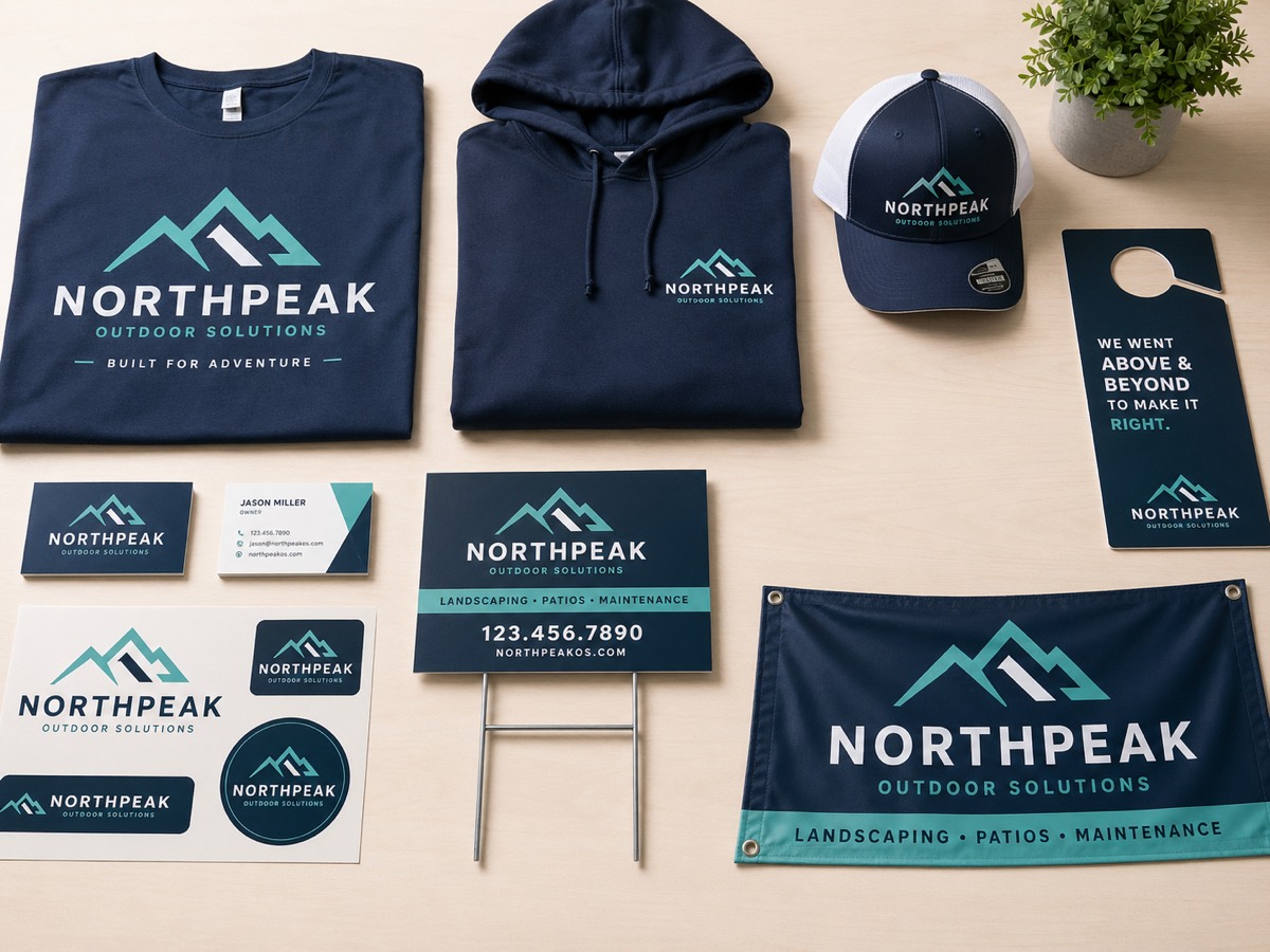 Full Workwear Branding Package Greensboro NC